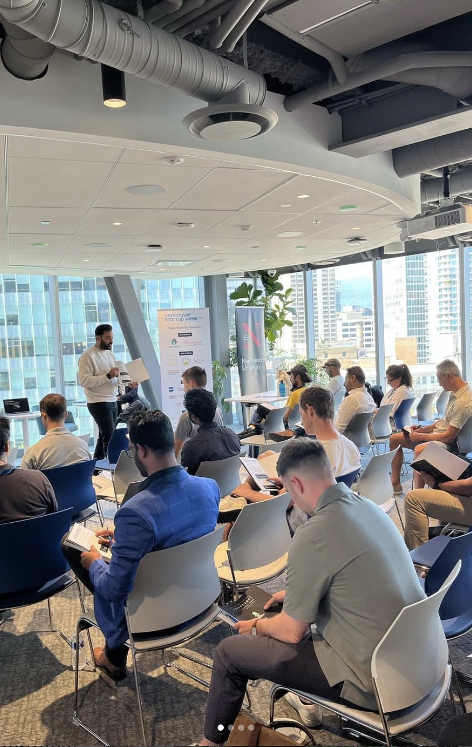 Workshop session at Vancouver Startup Week